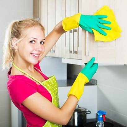 kitchen cleaning