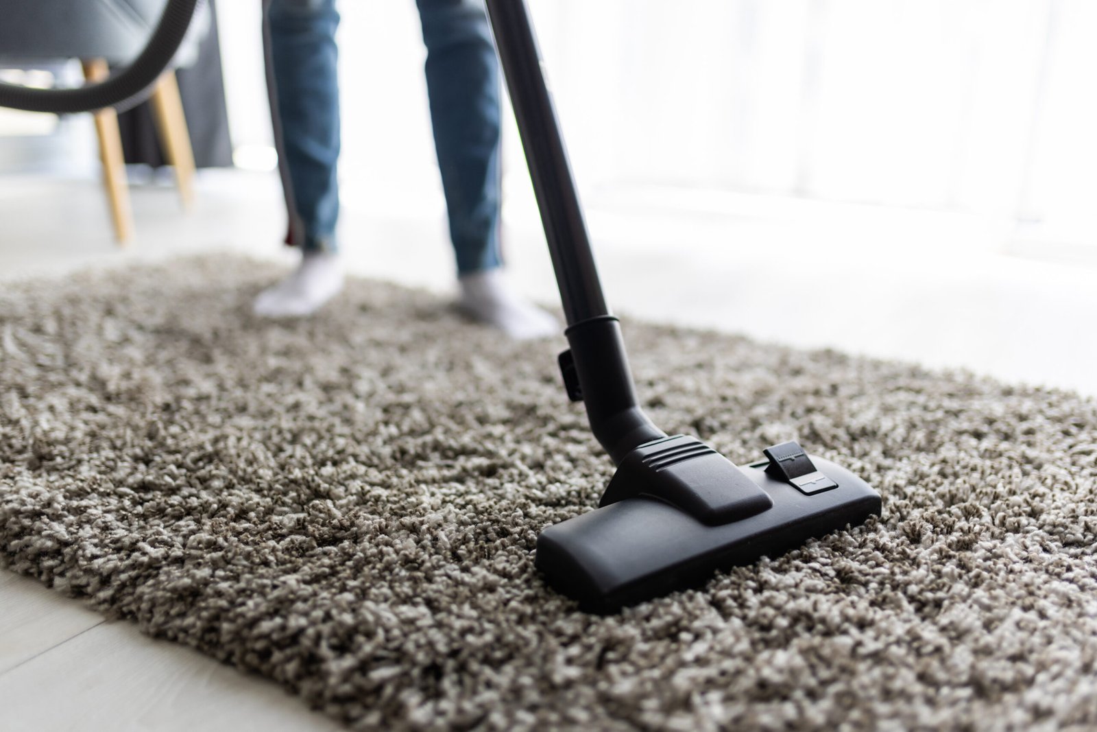 carpet vaccuming
