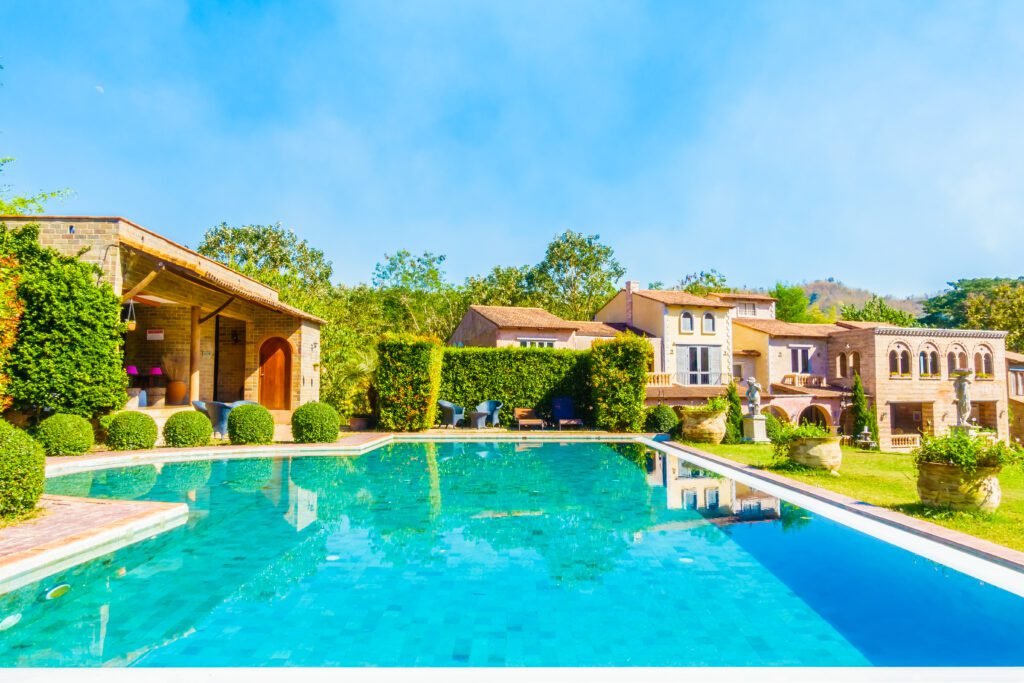 luxury villa painting