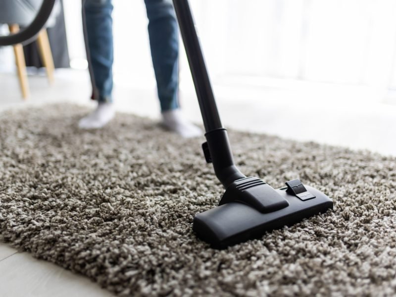 carpet vaccuming